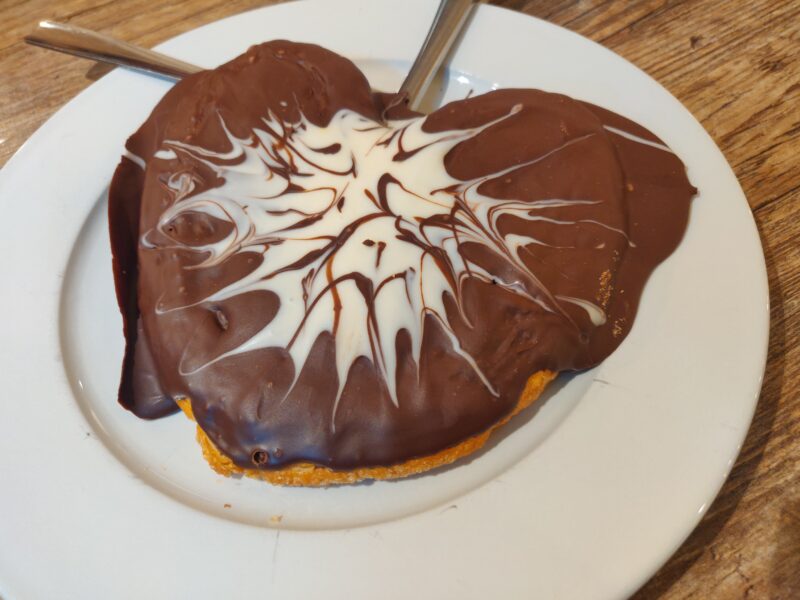 palmerón de chocolate halloween